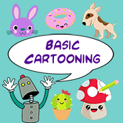 Basic Cartooning art course for children